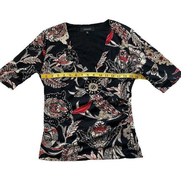 JONES WEAR short-sleeve ruched blouse - Picture 5 of 5